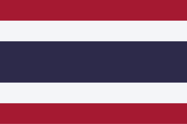Flagge von Thailand